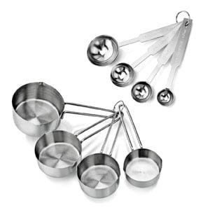 Measuring spoons and cups