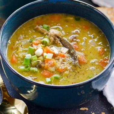 green split pea soup recipe