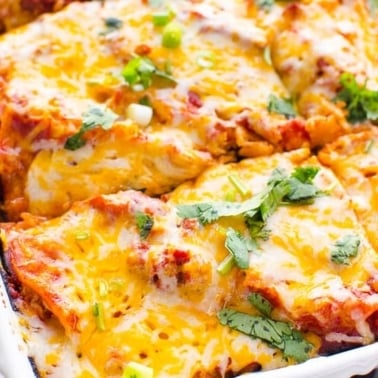 healthy mexican casserole