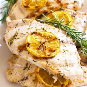 rosemary lemon grilled chicken breast