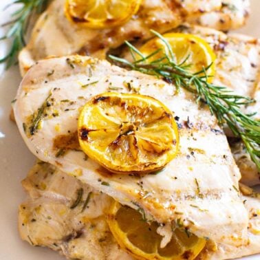 rosemary lemon grilled chicken breast