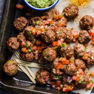 mexican turkey meatballs