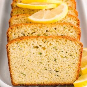 healthy lemon zucchini bread