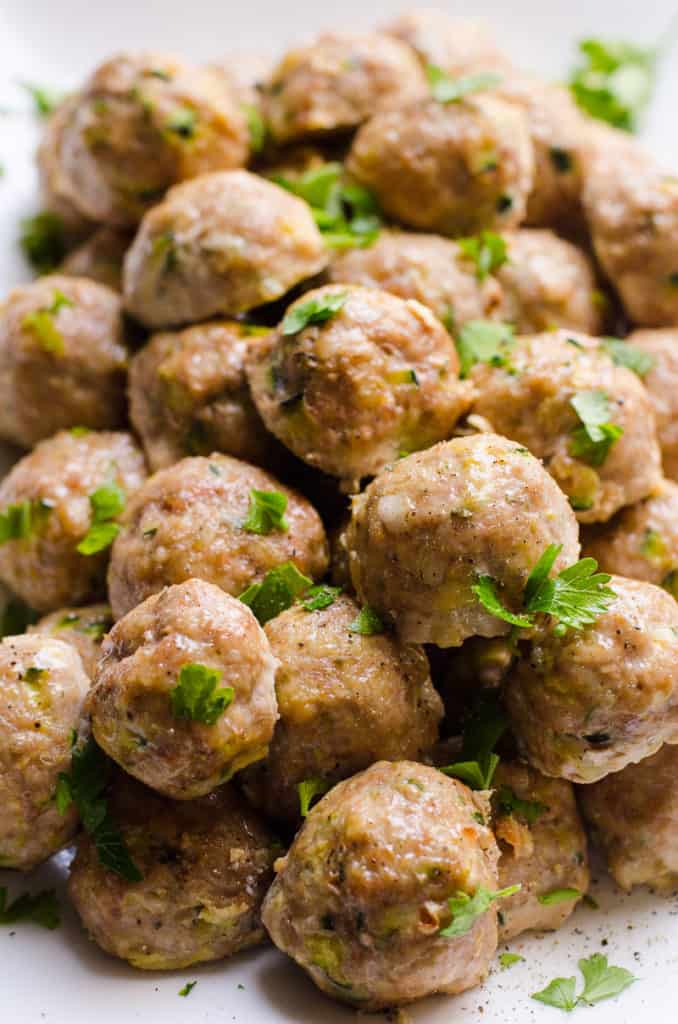 healthy turkey meatballs