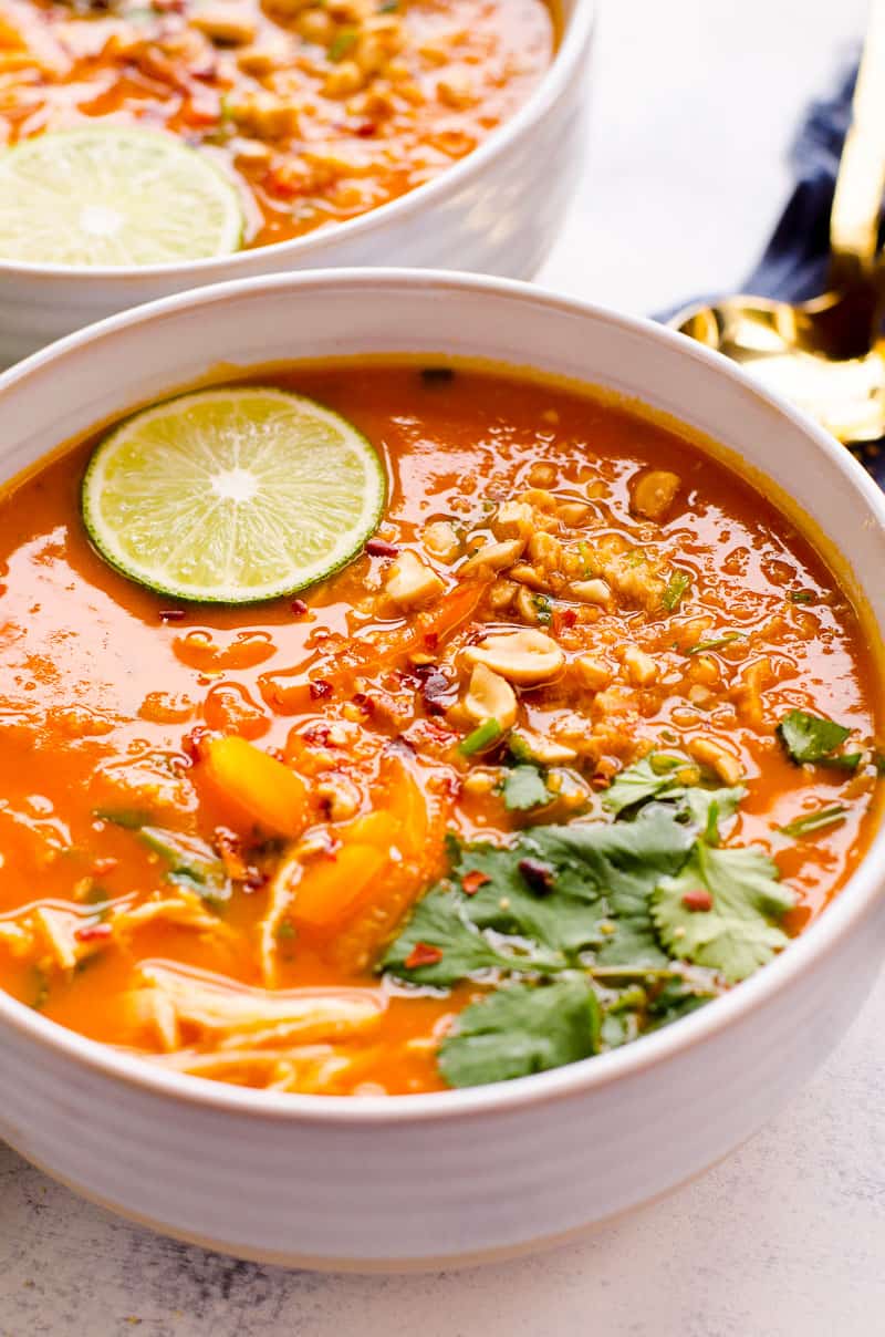 Instant Pot Thai Chicken Soup